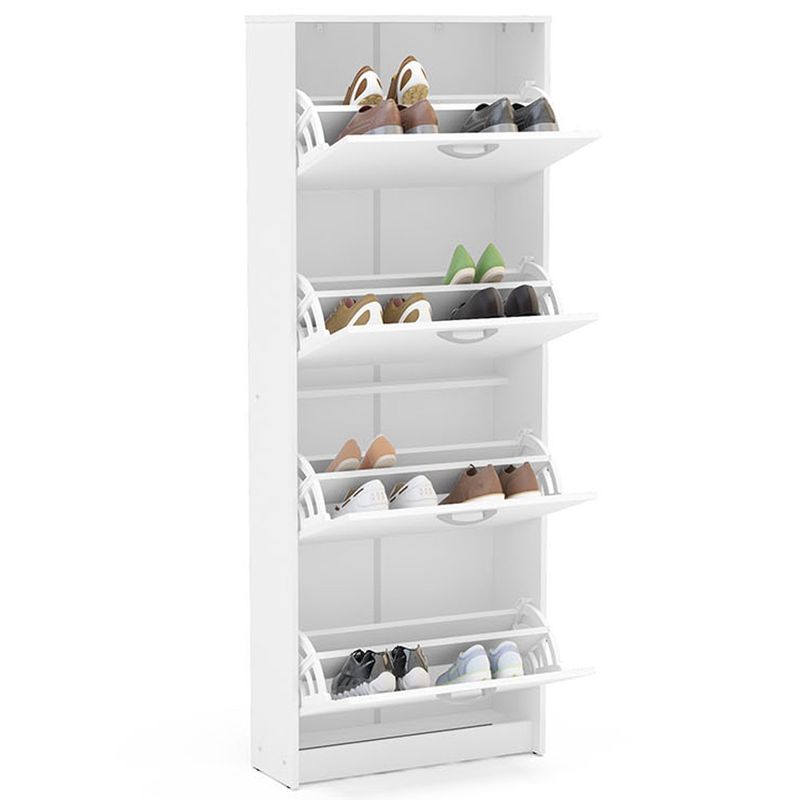 sapateira politorno fortaleza 16 calçados 4 portas basculantes branco