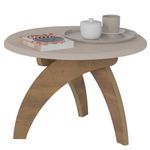 mesa de centro artely jade off white e pinho