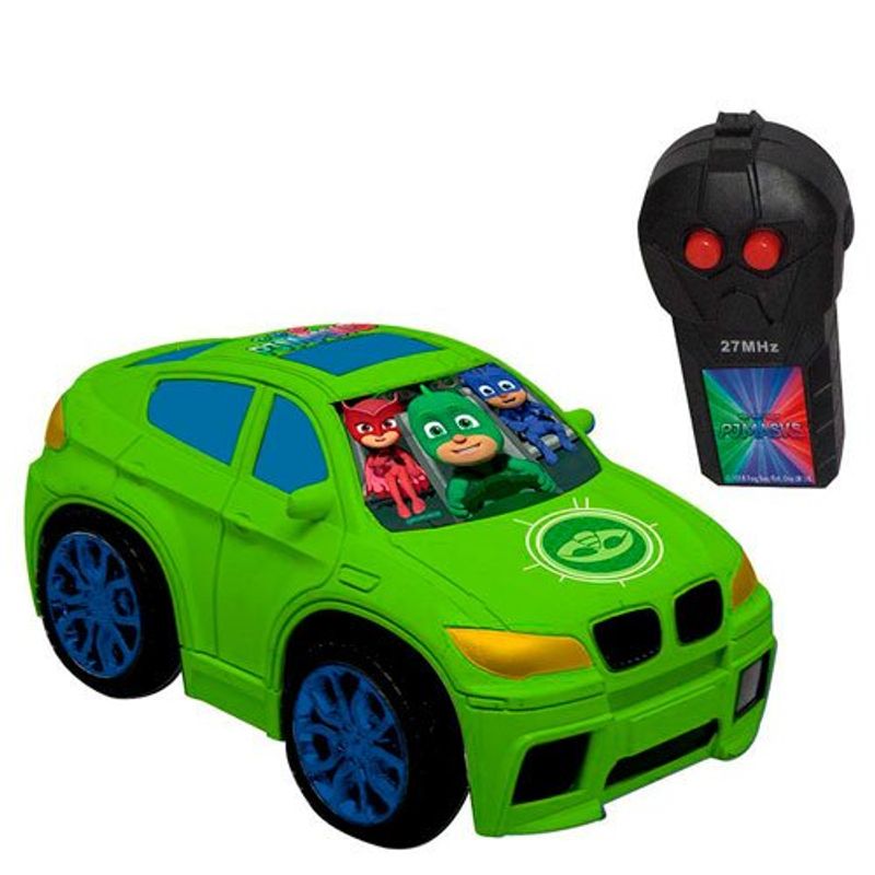 carrinho de brinquedo controle remoto candide pj masks autobravo cores sortidas 1730
