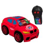 carrinho de brinquedo controle remoto candide pj masks autobravo cores sortidas 1730