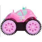 carrinho de brinquedo controle remoto candide de controle remoto barbie glamour flip - 1851