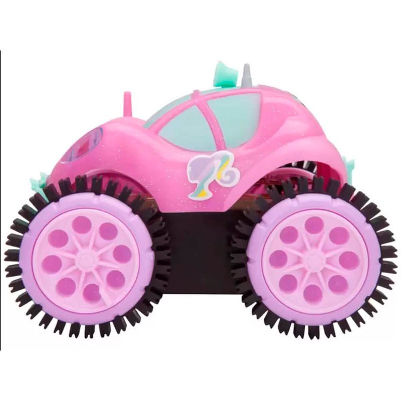 carrinho de brinquedo controle remoto candide de controle remoto barbie glamour flip - 1851