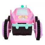 carrinho de brinquedo controle remoto candide de controle remoto barbie glamour flip - 1851