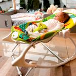 cadeira de descanso galzerano nina até 18kg verde - 5985