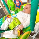 cadeira de descanso galzerano nina até 18kg verde - 5985