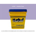 tinta acrílica citycolor econômica fosca 15l violeta claro (mp)