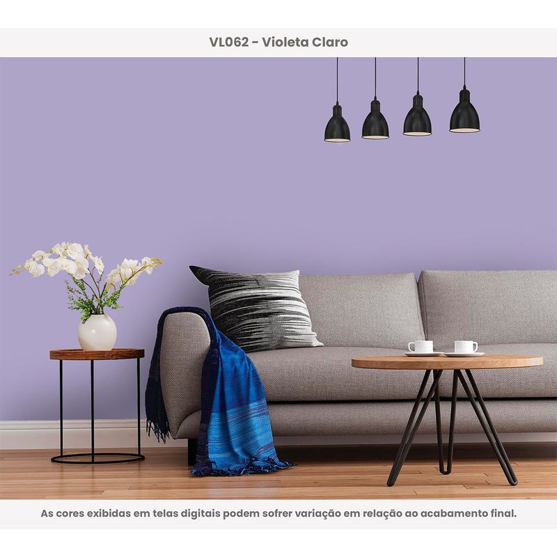tinta acrílica citycolor econômica fosca 15l violeta claro (mp)