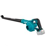 kit makita aspirador de pó e soprador de folhas a bateria e carregador 18v 3.0ah (mp)