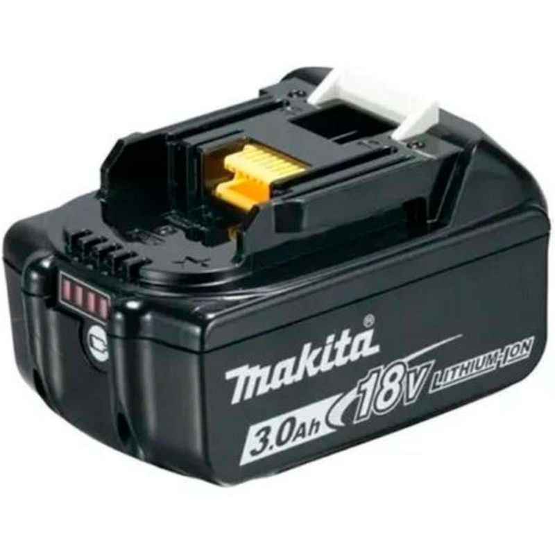 kit makita aspirador de pó e soprador de folhas a bateria e carregador 18v 3.0ah (mp)