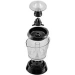 espremedor de fruta britânia bellagio super turbo 127v 1,5 litros preto