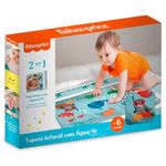 tapete infantil fun inflável fisher-price