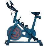 bicicleta ergométrica spinning athetic advanced 150bs cinza 4214