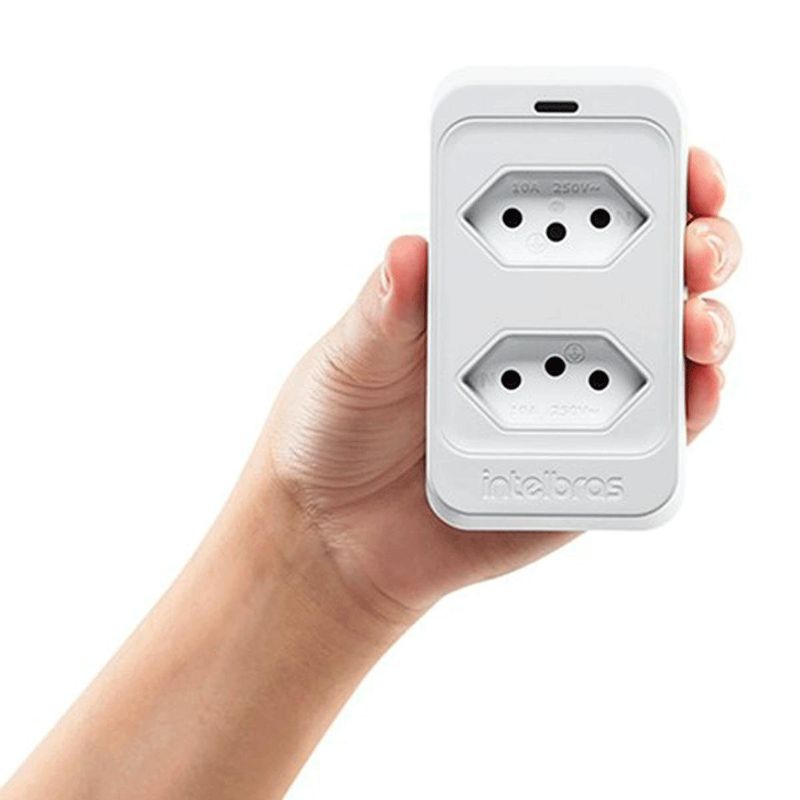 dispositivo intelbrás de proteção elétrica eps 302 branco