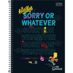 caderno espiral tilibra 01 matéria the simpsons sortido - 342271
