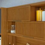 armário de cozinha nesher loft mdf freijó grafite