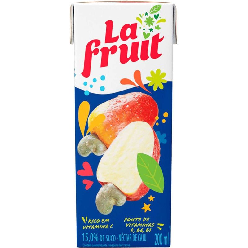 suco de caju néctar la fruit 200ml