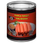 salsicha target lata 180g
