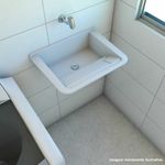 tanque decoralita thermo fibra simples 56x43 branco (mp)