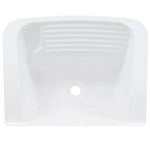 tanque decoralita thermo fibra simples 56x43 branco (mp)