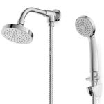 chuveiro celite com desviador e ducha manual 120mm basic cromado (mp)