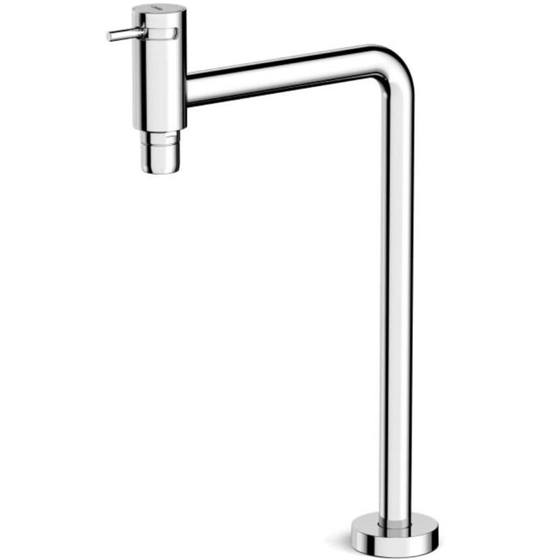 torneira celite para cozinha de mesa bica móvel 90º basic cromado (mp)