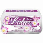 papel higiênico flor de lótus família 8 rolos