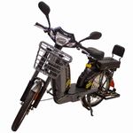 bicicleta elétrica boram mobi 350w preto bc-03