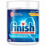detergente para máquina de lavar louças finish advanced power powder 450g
