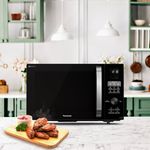 forno micro-ondas 4 em 1 panasonic 30l preto - nn-cd89nbru
