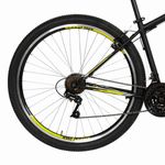 bicicleta caloi velox aro 29 preto fosco t17r29v21