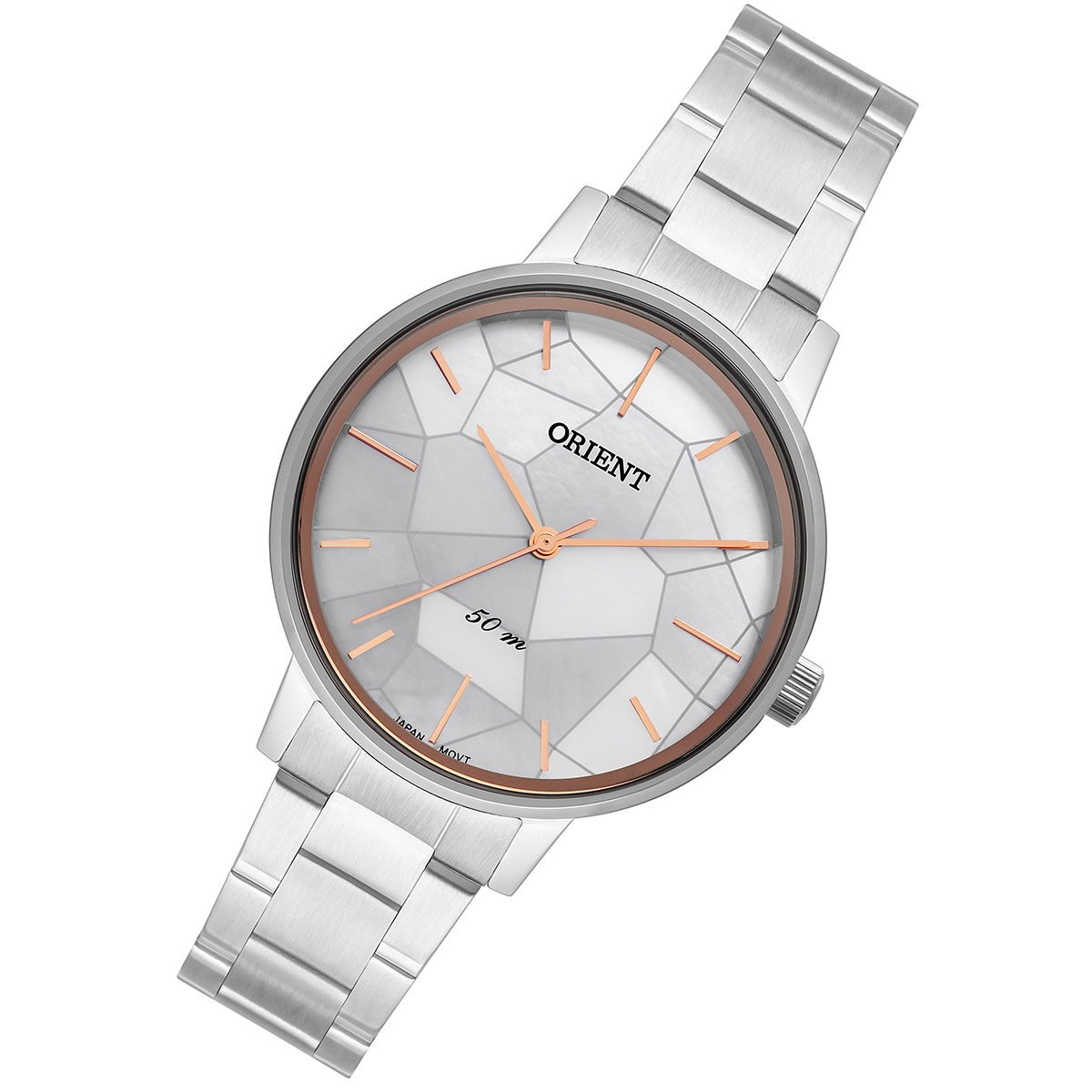Relógio Analógico Orient Feminino Prata FTSS0118 S1SX