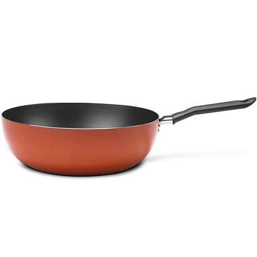 Panela Wok Brinox Frigideira Antiaderente Fun 2,3l 24cm