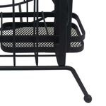 suporte para pratos e talheres full fit l'hermitage buffet preto 25622