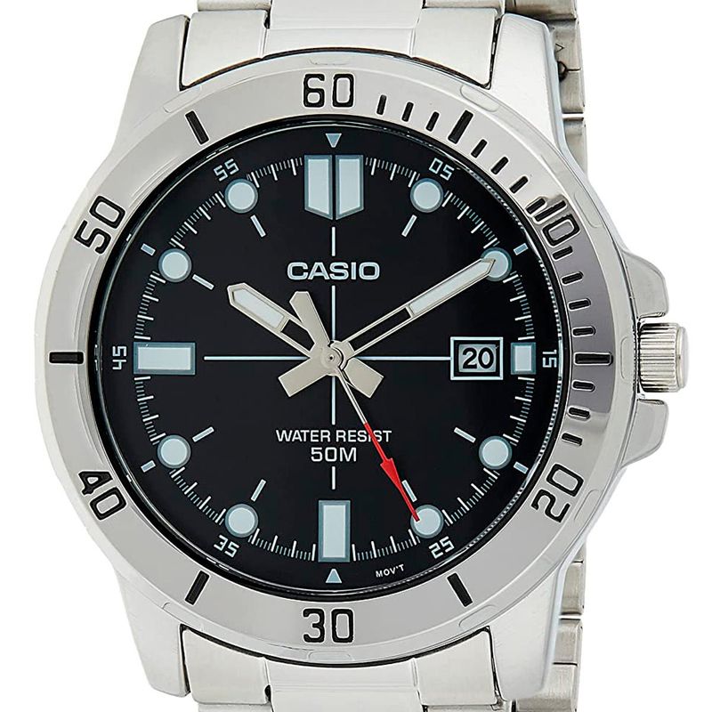relógio masculino casio prata mtp-vd01d-1evudf