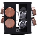 porta condimentos mimo style 8 peças giratório bronze 6709