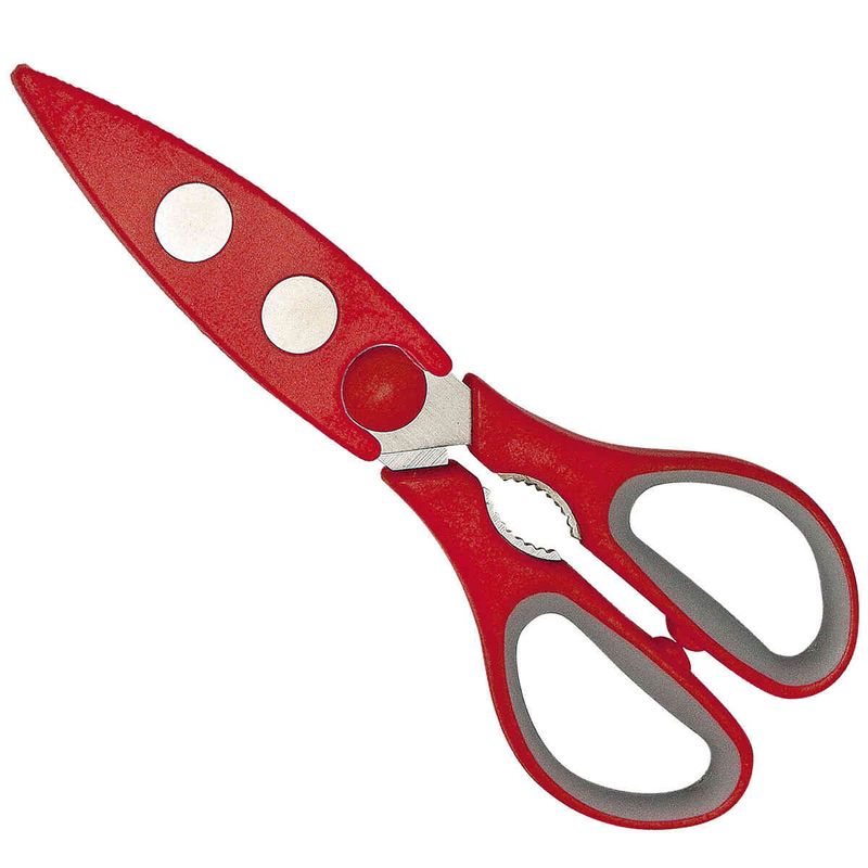 tesoura para cozinha mimo style vermelho 4527