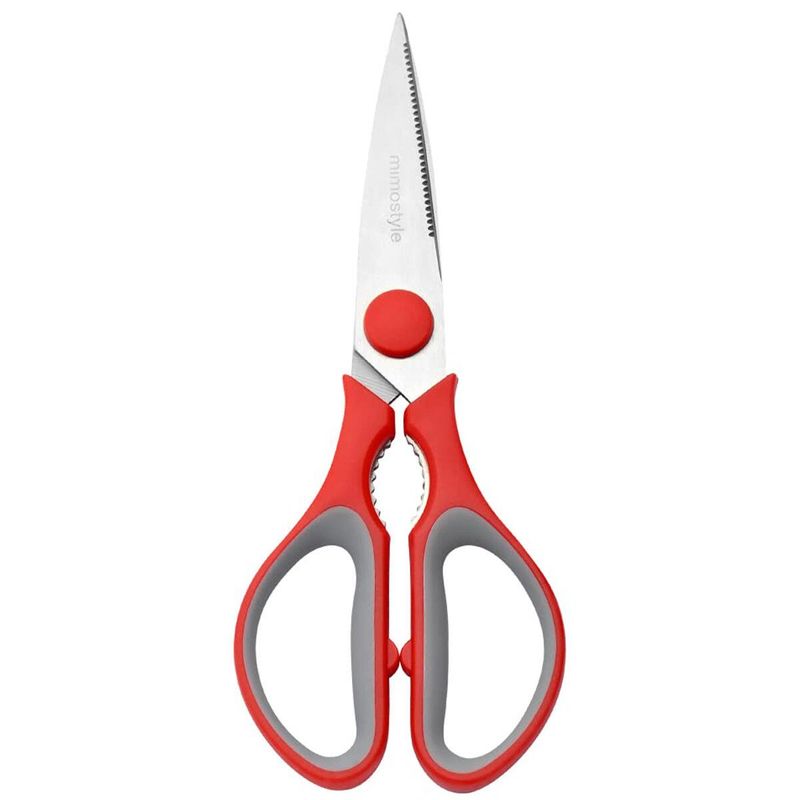 tesoura para cozinha mimo style vermelho 4527