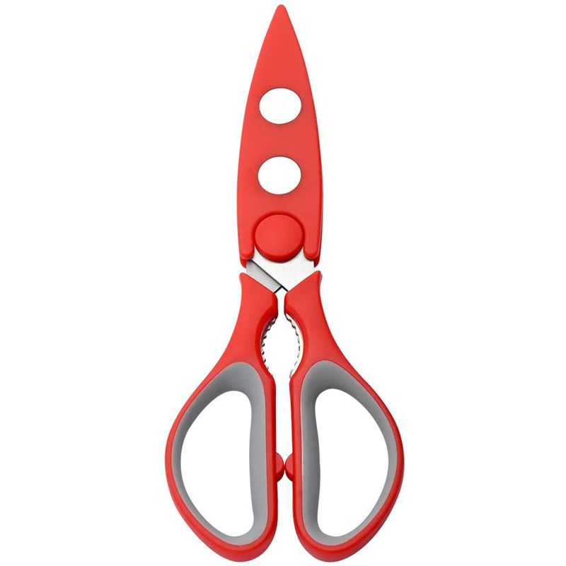 tesoura para cozinha mimo style vermelho 4527