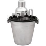 kit coqueteleira mimo style 3 peças prata 8877