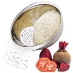 escorredor de massas mimo style para arroz e macarrão inox prata 8911