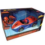 carrinho de controle remoto candide overdrive spiderman 5845