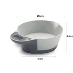balança de cozinha digital alta precisão brinox cinza 2922103