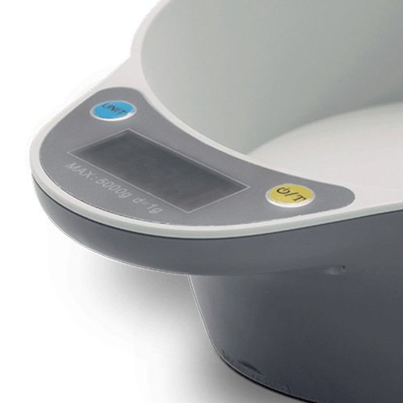 balança de cozinha digital alta precisão brinox cinza 2922103