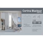 cortina branyl aretha joy blackout 180x260cm marfim