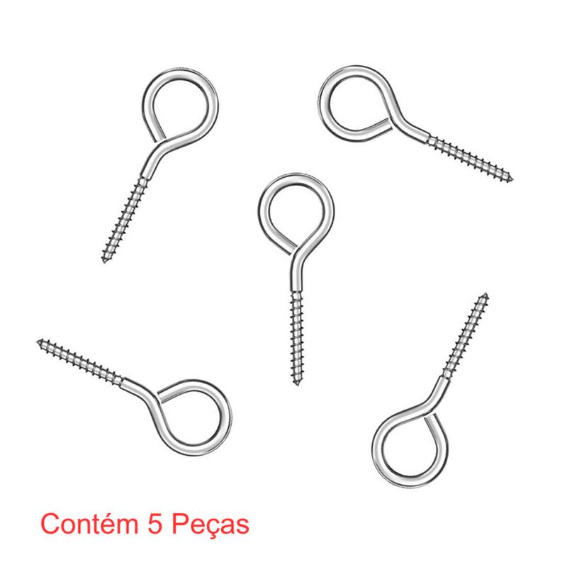 parafuso pitão 6 + bucha nylon com aba 6mm 5 peças - sforplast (mp)