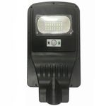 luminária solar ecosolis poste com sensor 50w eco-50-aaa