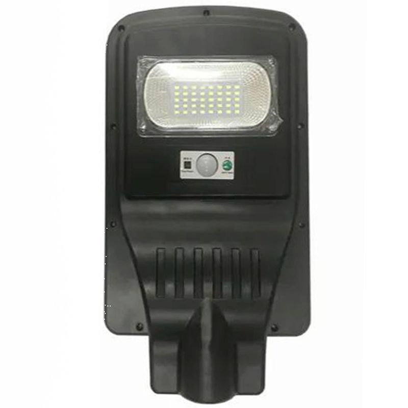 luminária solar ecosolis poste com sensor 50w eco-50-aaa