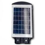 luminária solar ecosolis poste com sensor 50w eco-50-aaa