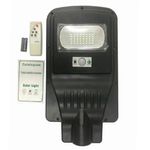 luminária solar ecosolis poste com sensor 50w eco-50-aaa