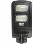luminária solar ecosolis poste com sensor 100w eco-100-aaa